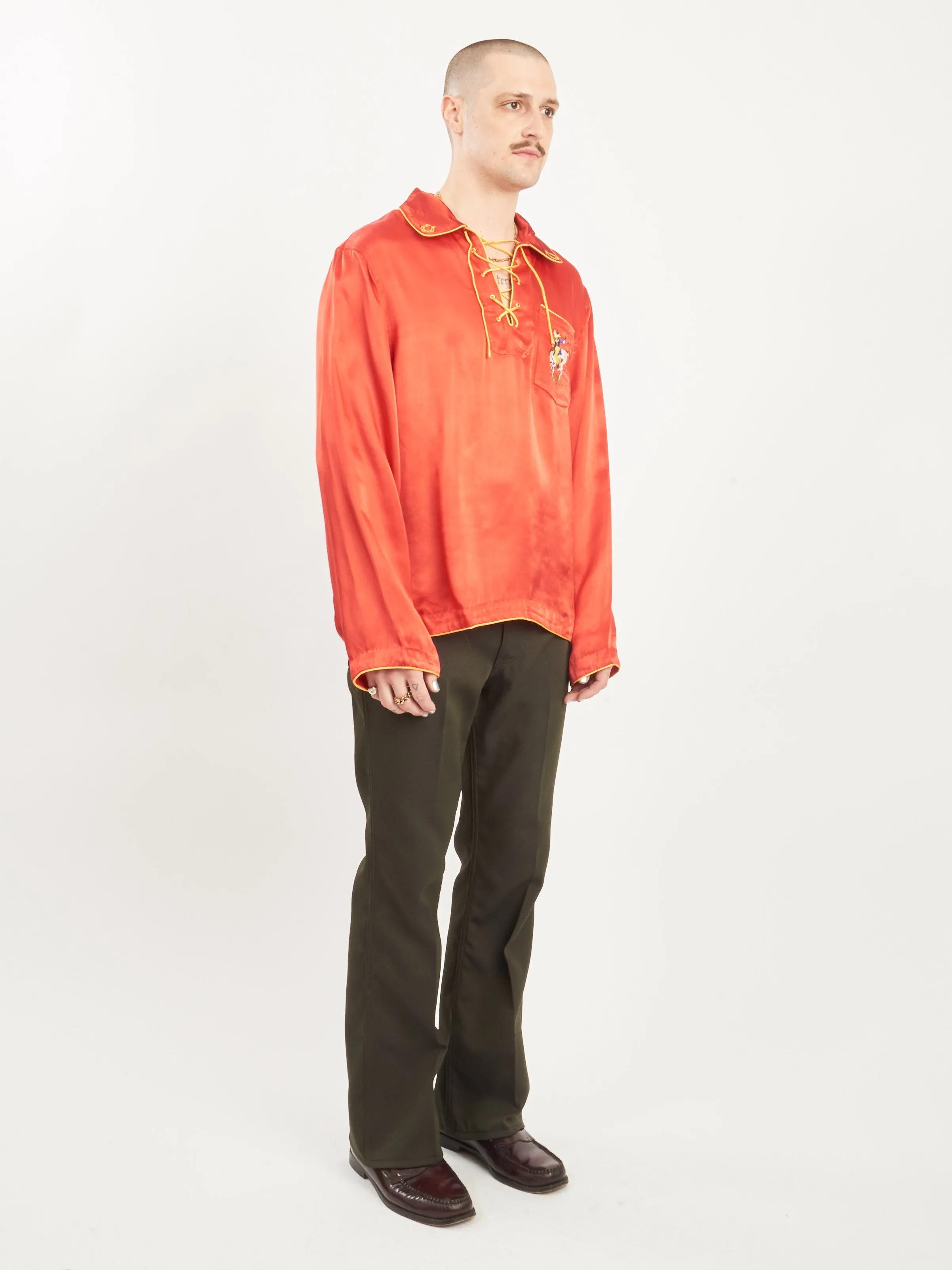 Red/Yellow Bronco Pullover