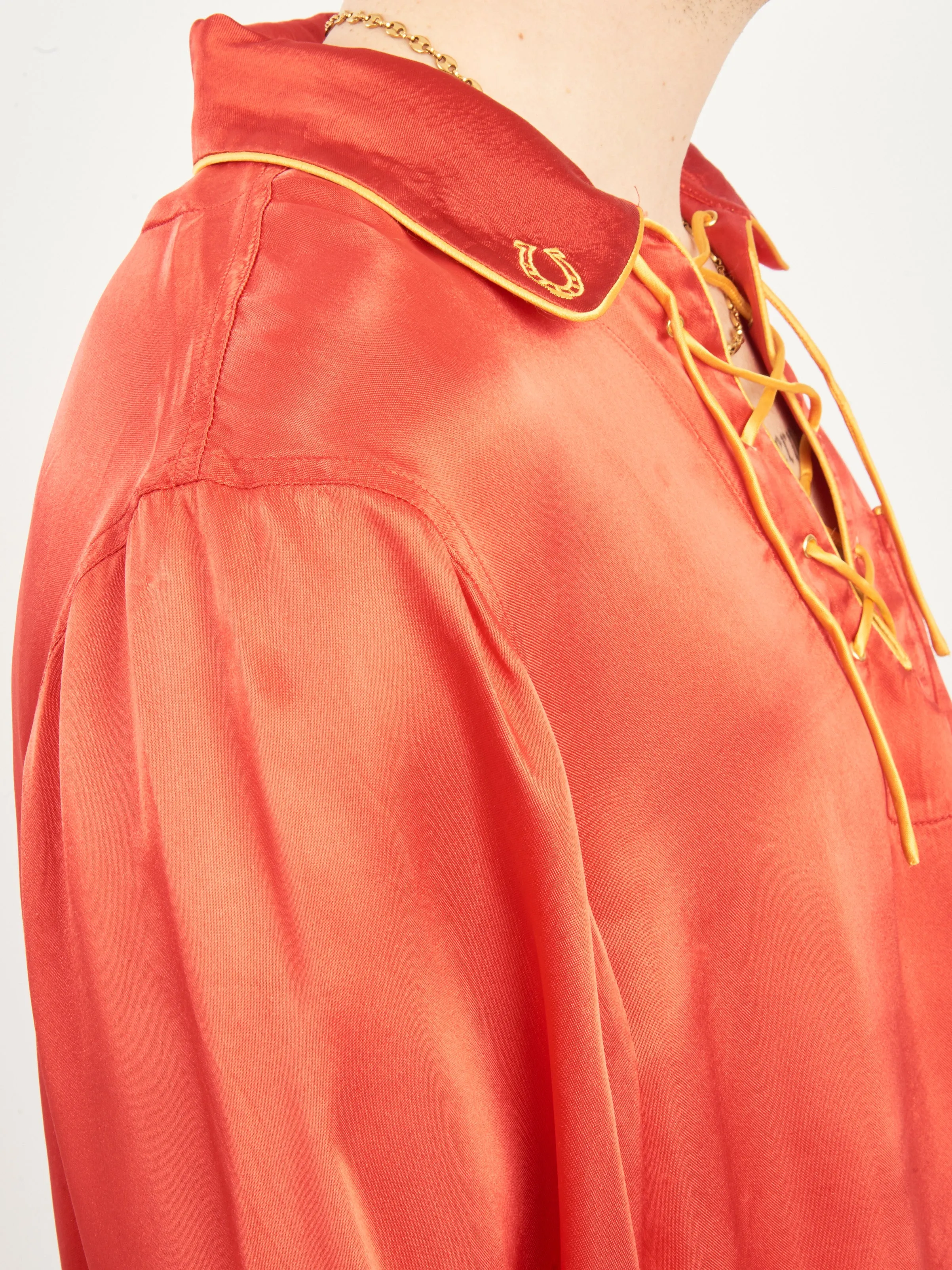 Red/Yellow Bronco Pullover