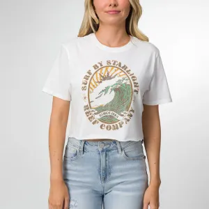 Reef Women’s Night Surf Crop Crew Tee
