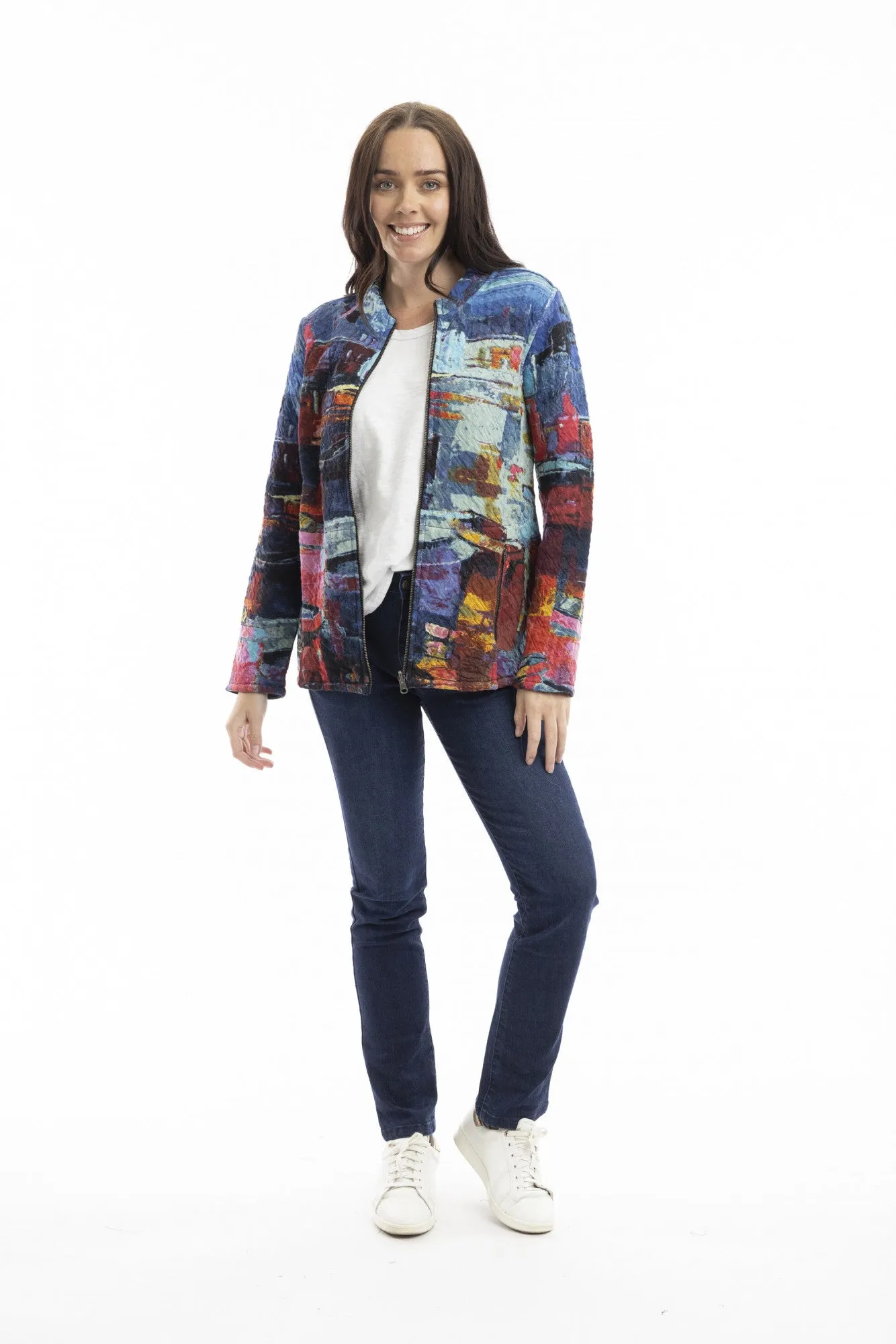 Reversible Jacket Night Boats