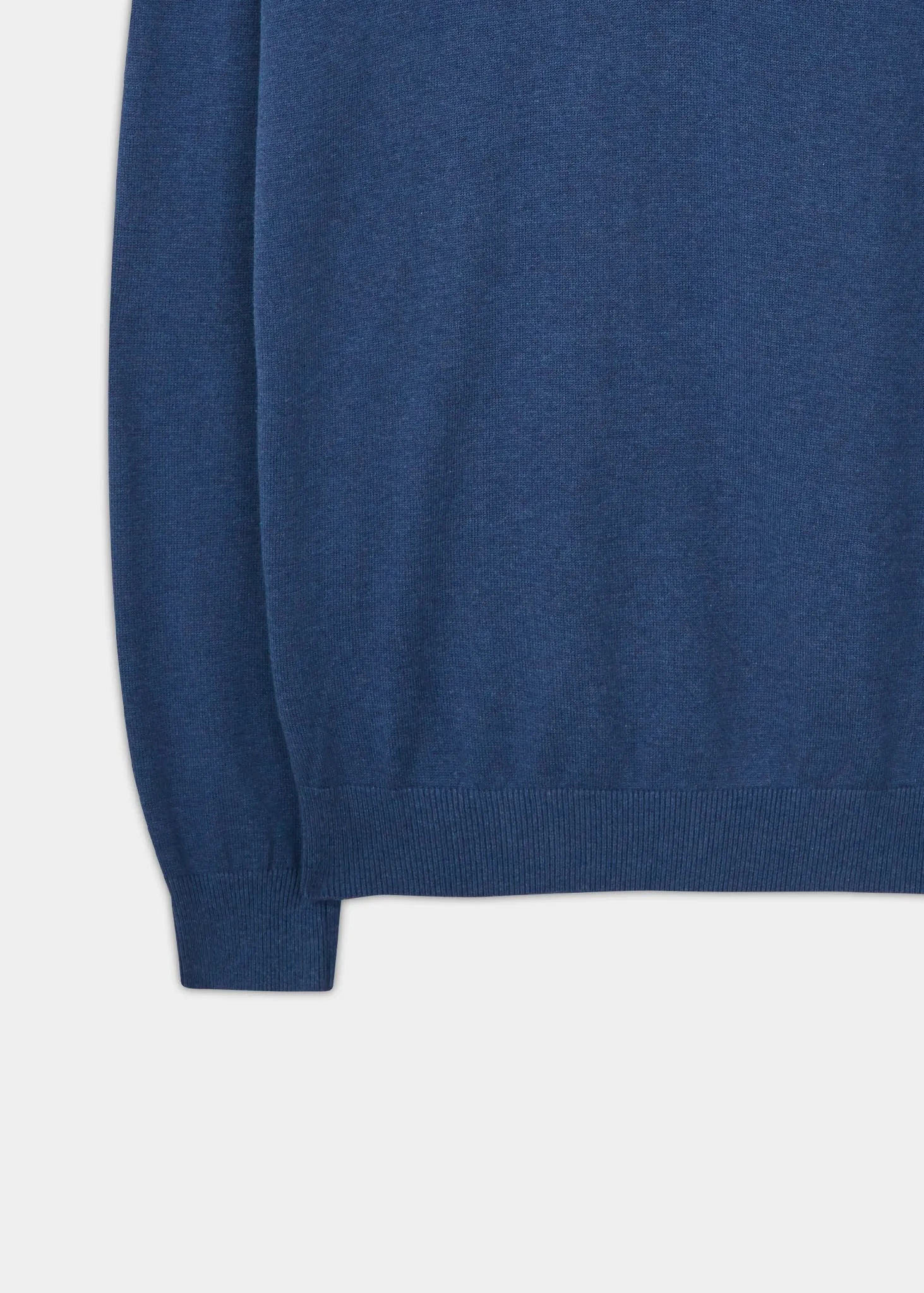 Rothwell Cotton Cashmere Jumper In Indigo