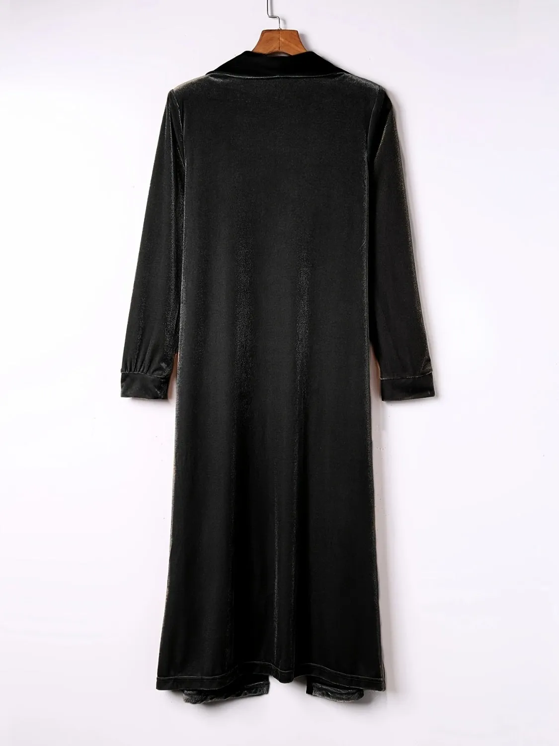 Rowan Open Front Long Sleeve Duster