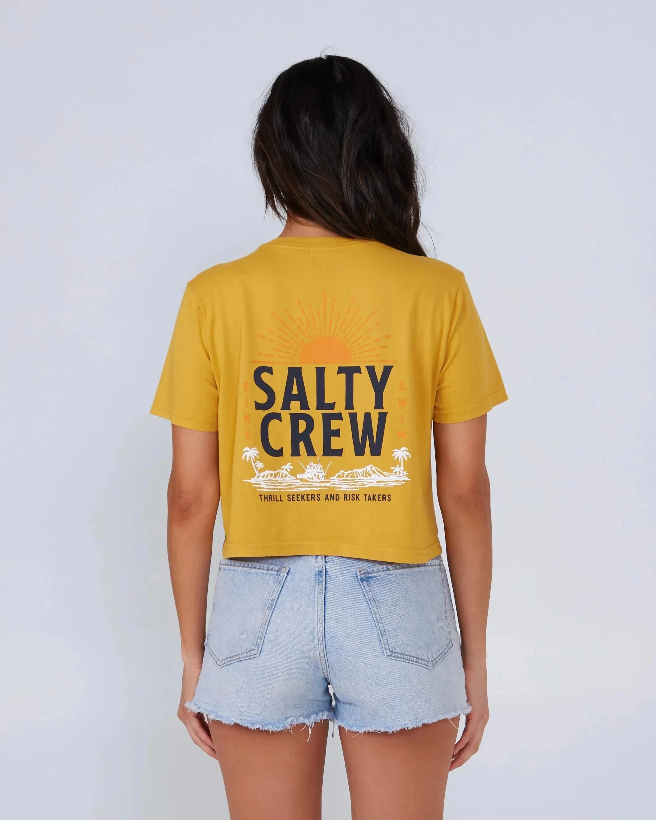 Salty Crew Women's Cruisin Crop Tee