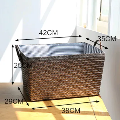 Simple hamper storage basket storage basket finishing basket large size clothes basket toy basket