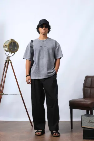 Slate Grey Boxy T-Shirt
