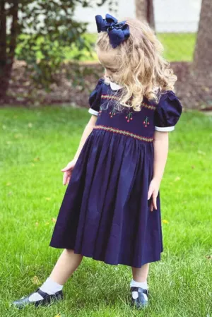 Smocked Cherry Dress