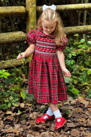 Smocked Holiday Dress