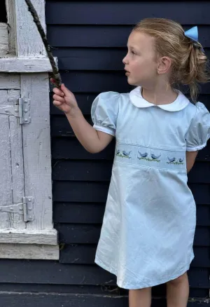 Smocked Lovebird Dress