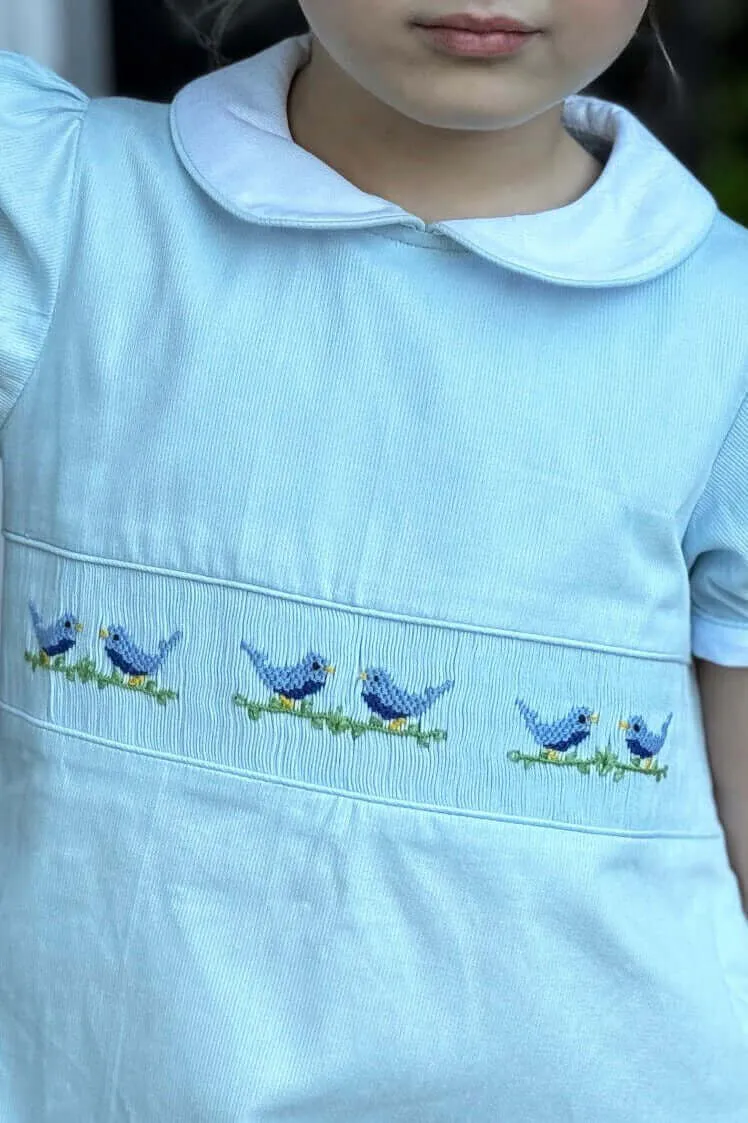 Smocked Lovebird Dress