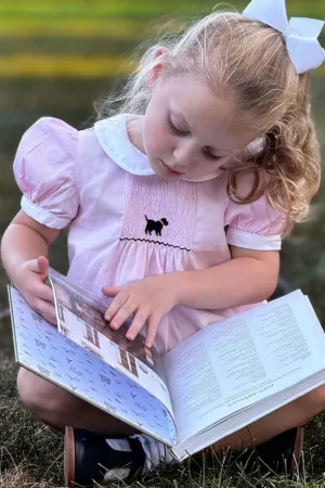 Smocked Pink Dog Dress