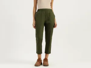 Solid Straight Fit Track Pants