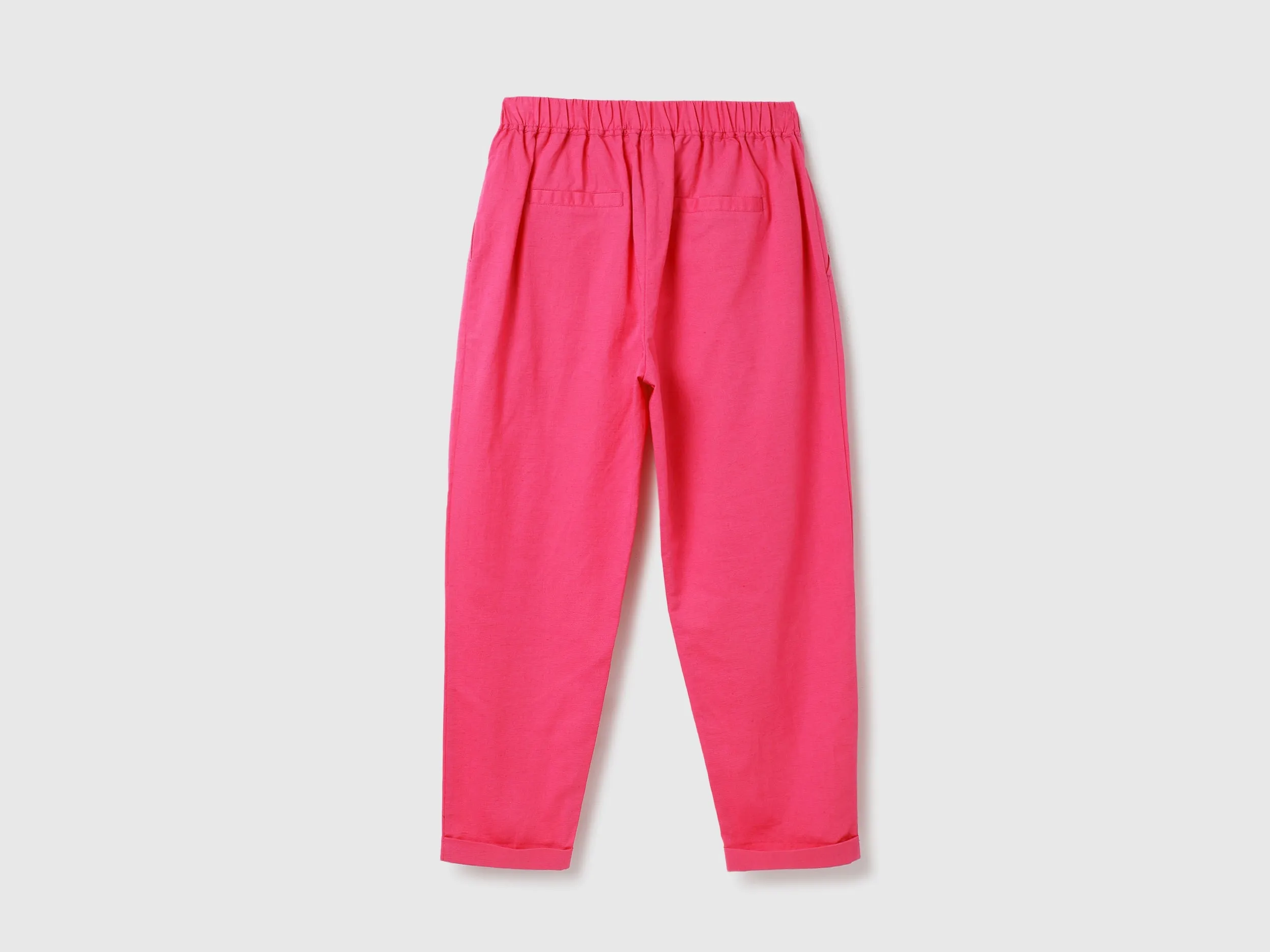 Solid Straight Fit Track Pants