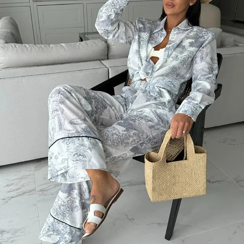 Sophie™ - Chic Long Sleeve Relaxed Fit 2 Piece Set