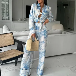 Sophie™ - Chic Long Sleeve Relaxed Fit 2 Piece Set