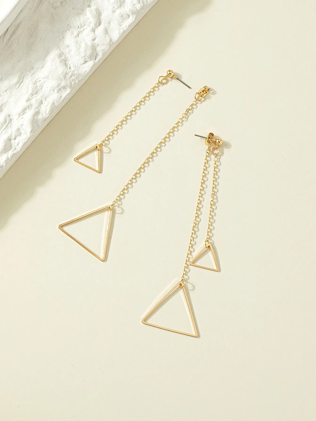 Square Decor Earring Jackets