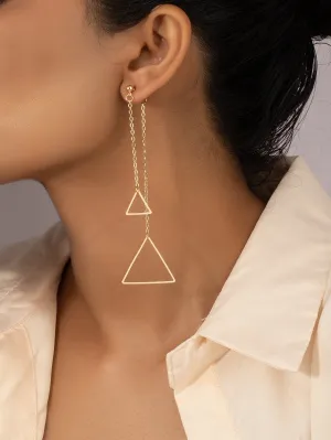 Square Decor Earring Jackets