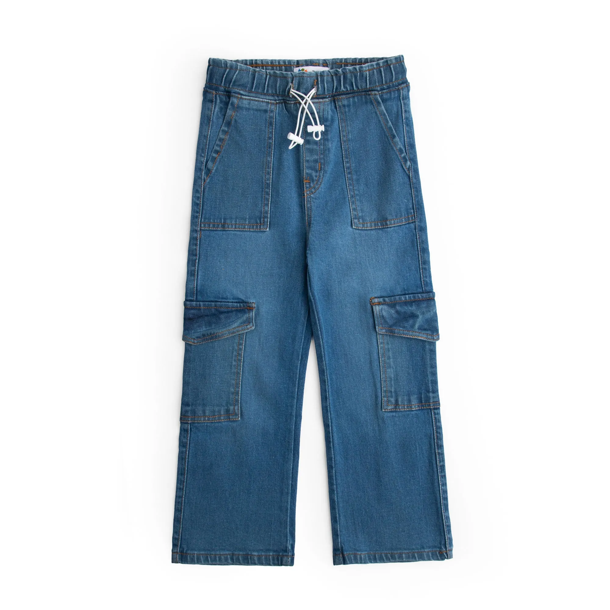 Straight Cargo Denim