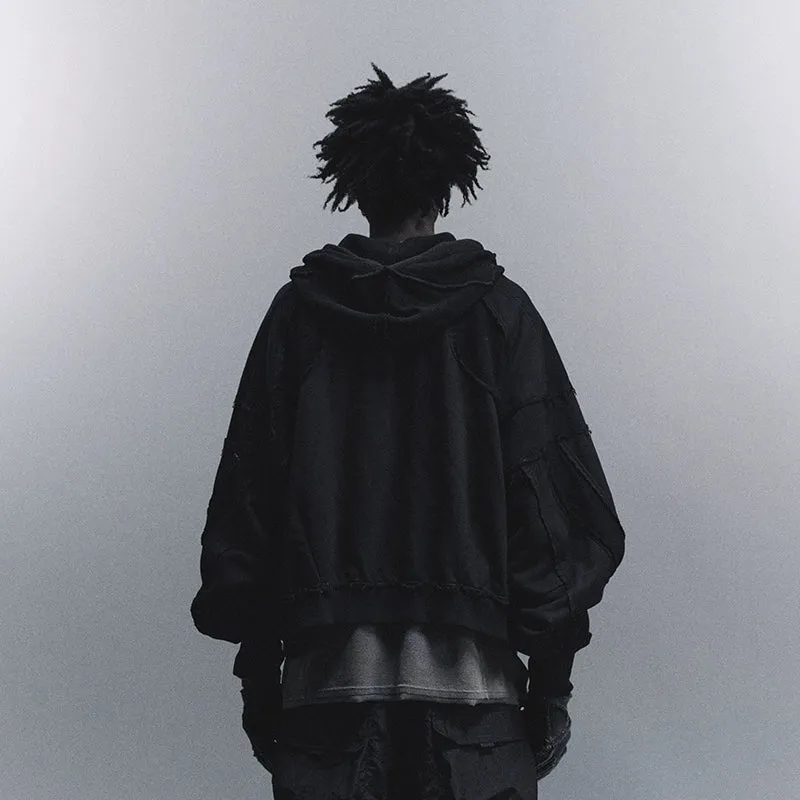 Structured Zipper Hoodie