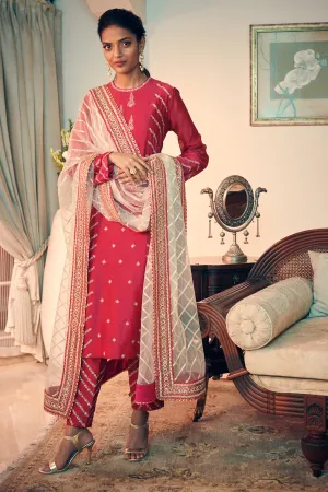 SUNEHRI STRAIGHT SUIT & PANTS