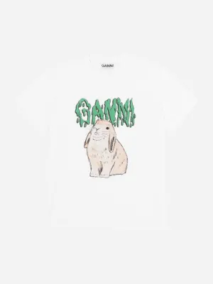 T-shirt Bunny - Bright White