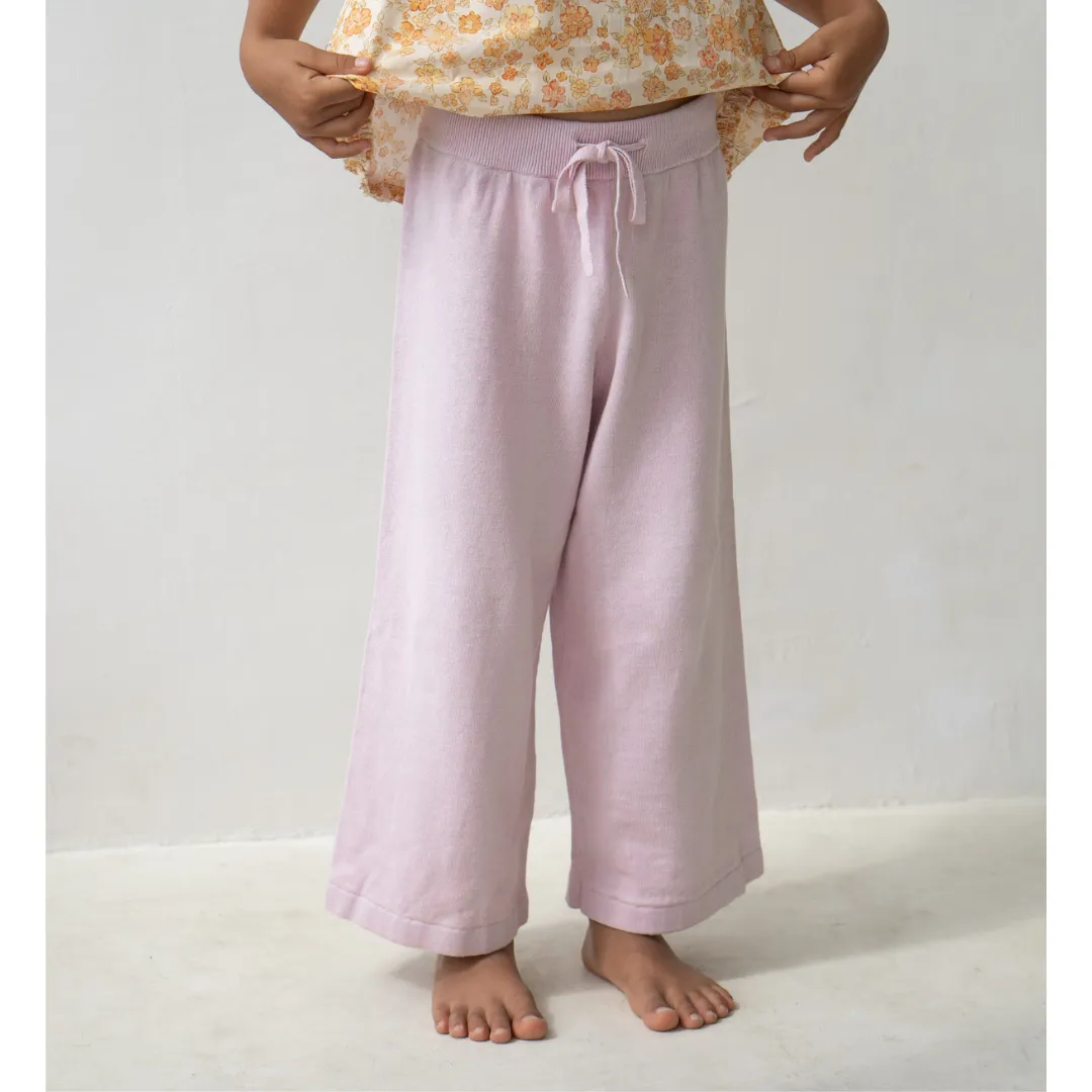 Thin Knit Pants - Sweetpea