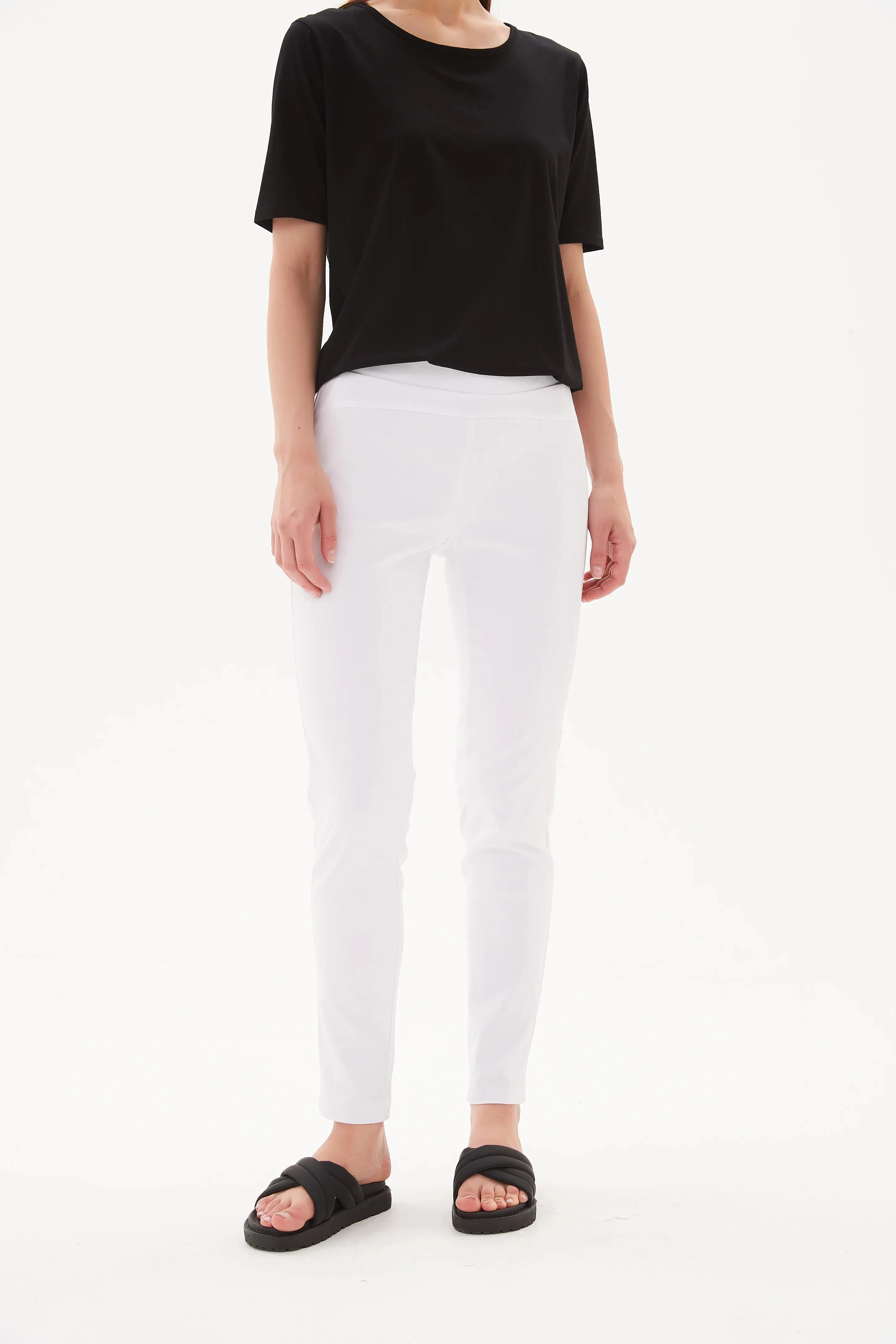 Tirelli - Straight Pant - White