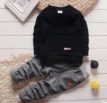 toddler baby clothes children suit 0-3 years old suit   pants children's sportswear boys girls children's clothing brand