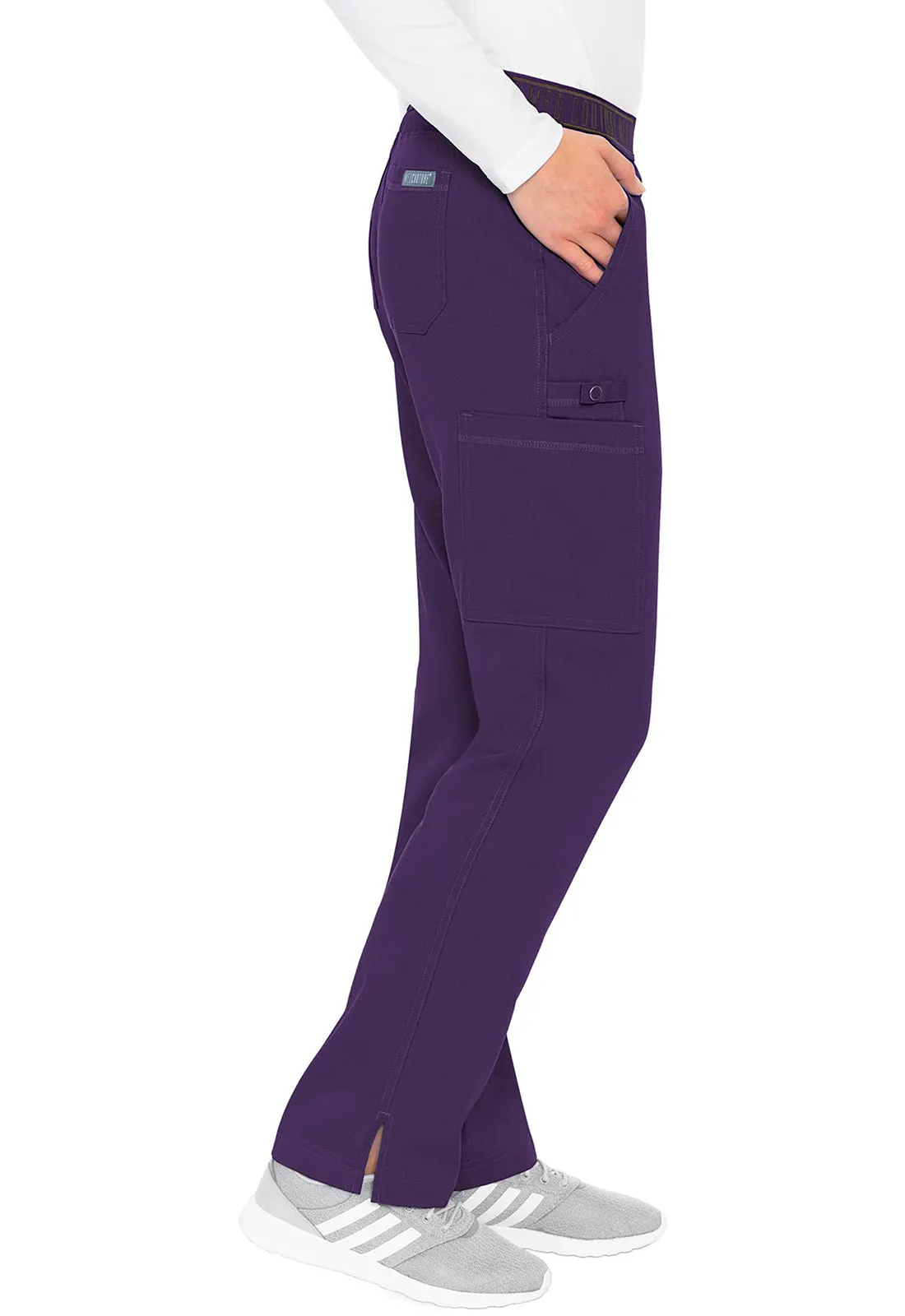 Touch MC7739 Yoga 2 Cargo Pocket Pants Eggplant