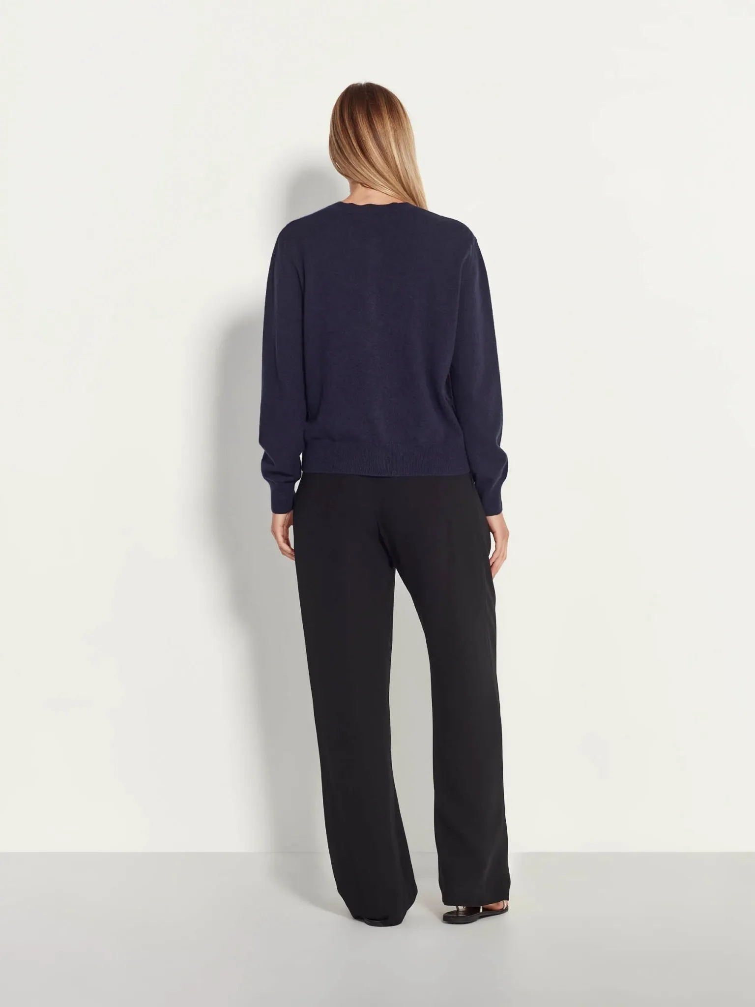 Twin Cardi (Cashmere) | Ink