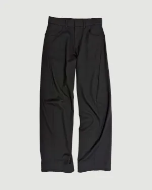 Twisted Seam Pant Black