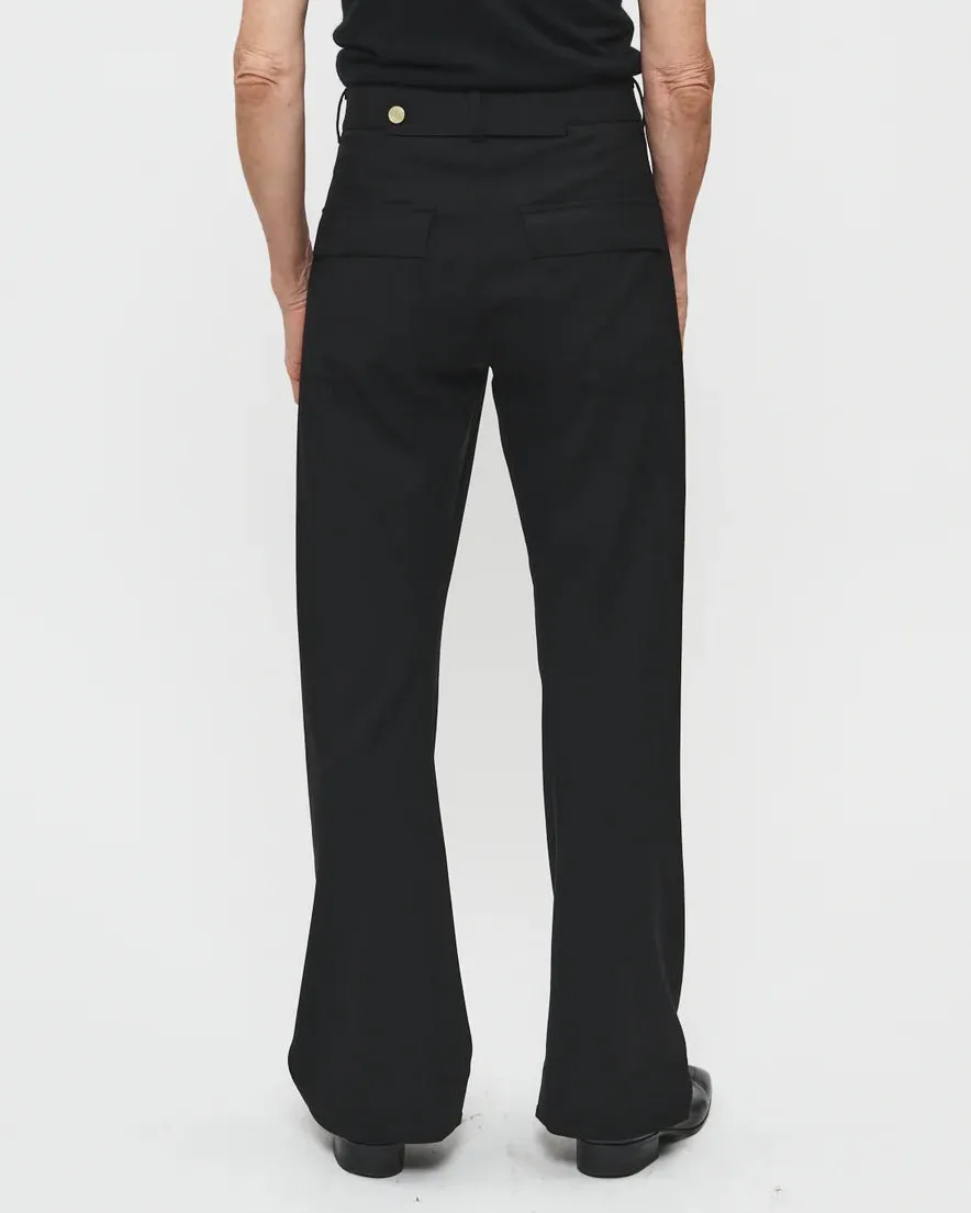 Twisted Seam Pant Black