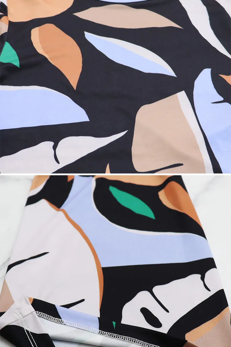 UG0465 Graphic Tee and Pants Set