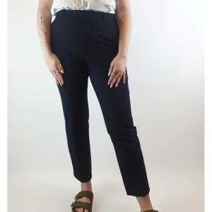 Uniqlo classic black work pants with front seam size L (best fits size 12)