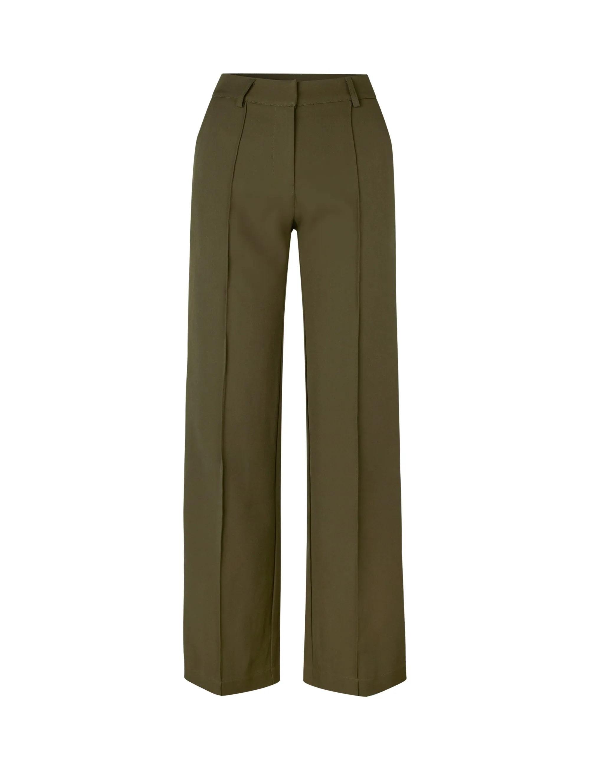 Vera Wide trousers - army green