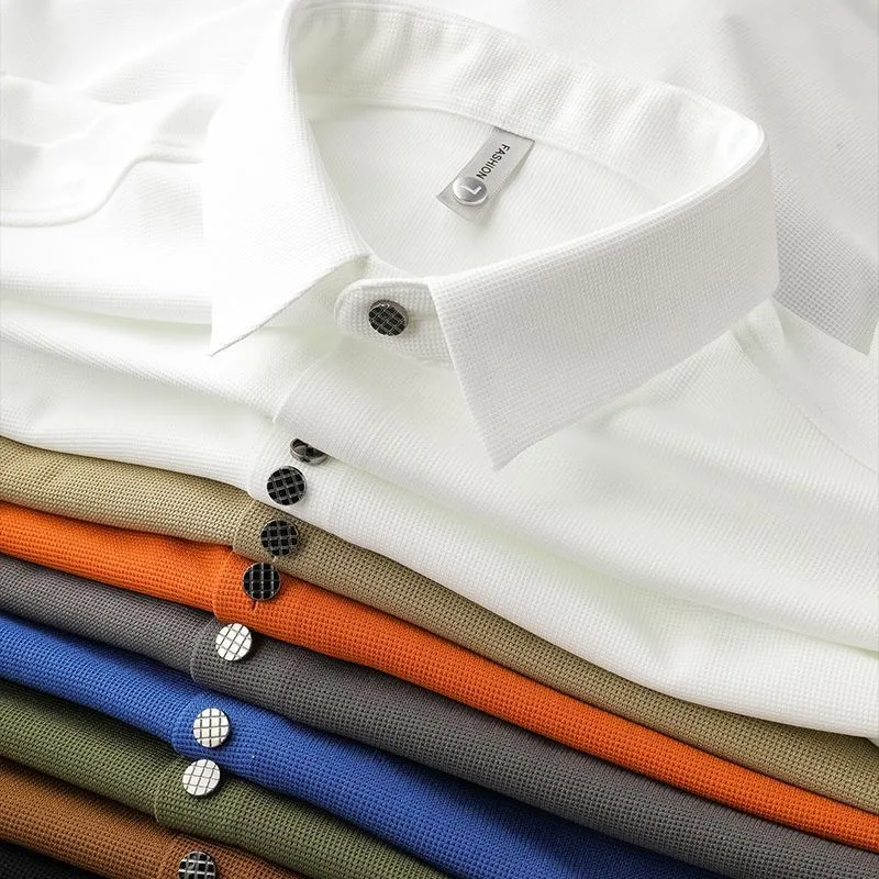 Vintage Pique Knit Textured Shirts