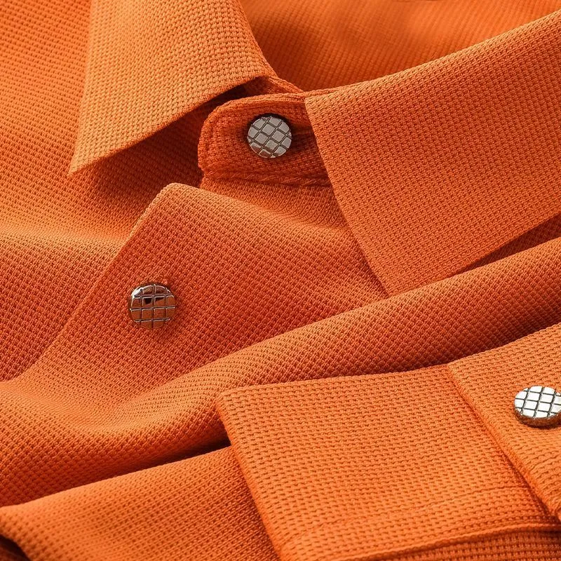 Vintage Pique Knit Textured Shirts