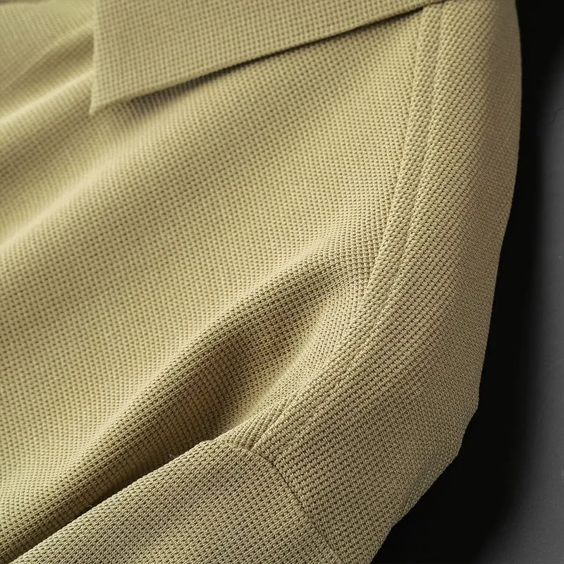 Vintage Pique Knit Textured Shirts