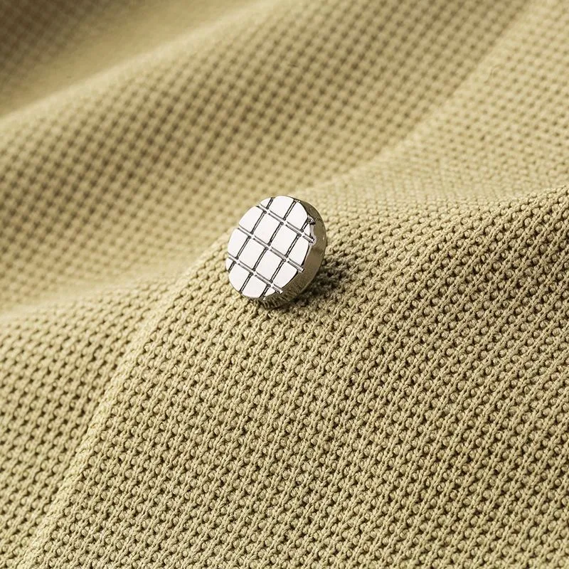 Vintage Pique Knit Textured Shirts