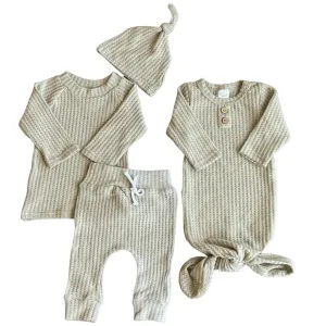 Waffle Knit Outfit   Gown Bundle