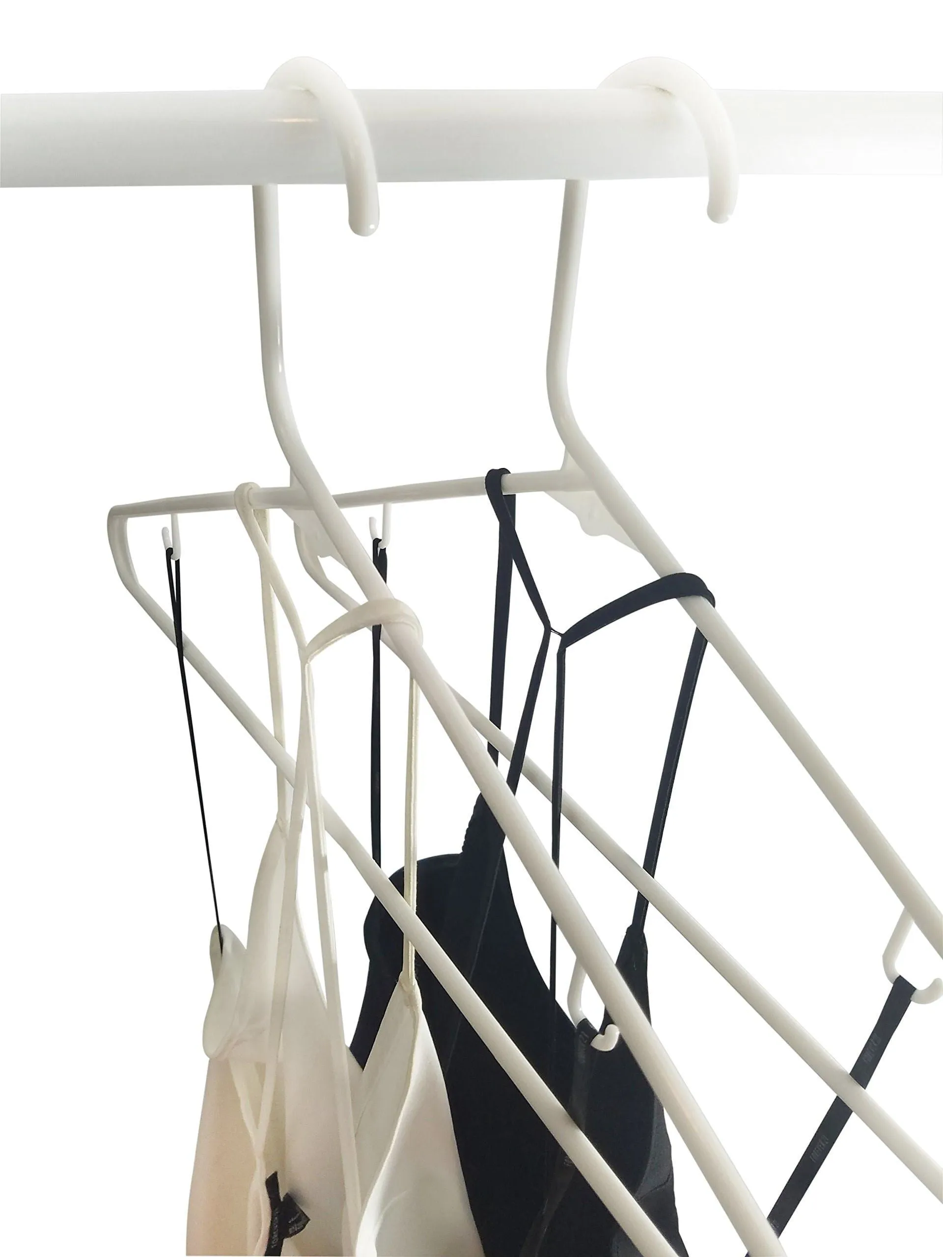 White Plastic Clothes Hangers | The Best Choice Everyday Standard Suit Clothe Hanger Target Set | Bulk Beauty Closet Room Pack | Adult Clothing Drying Rack Dress Form Shirt Coat Hangers with J Hooks