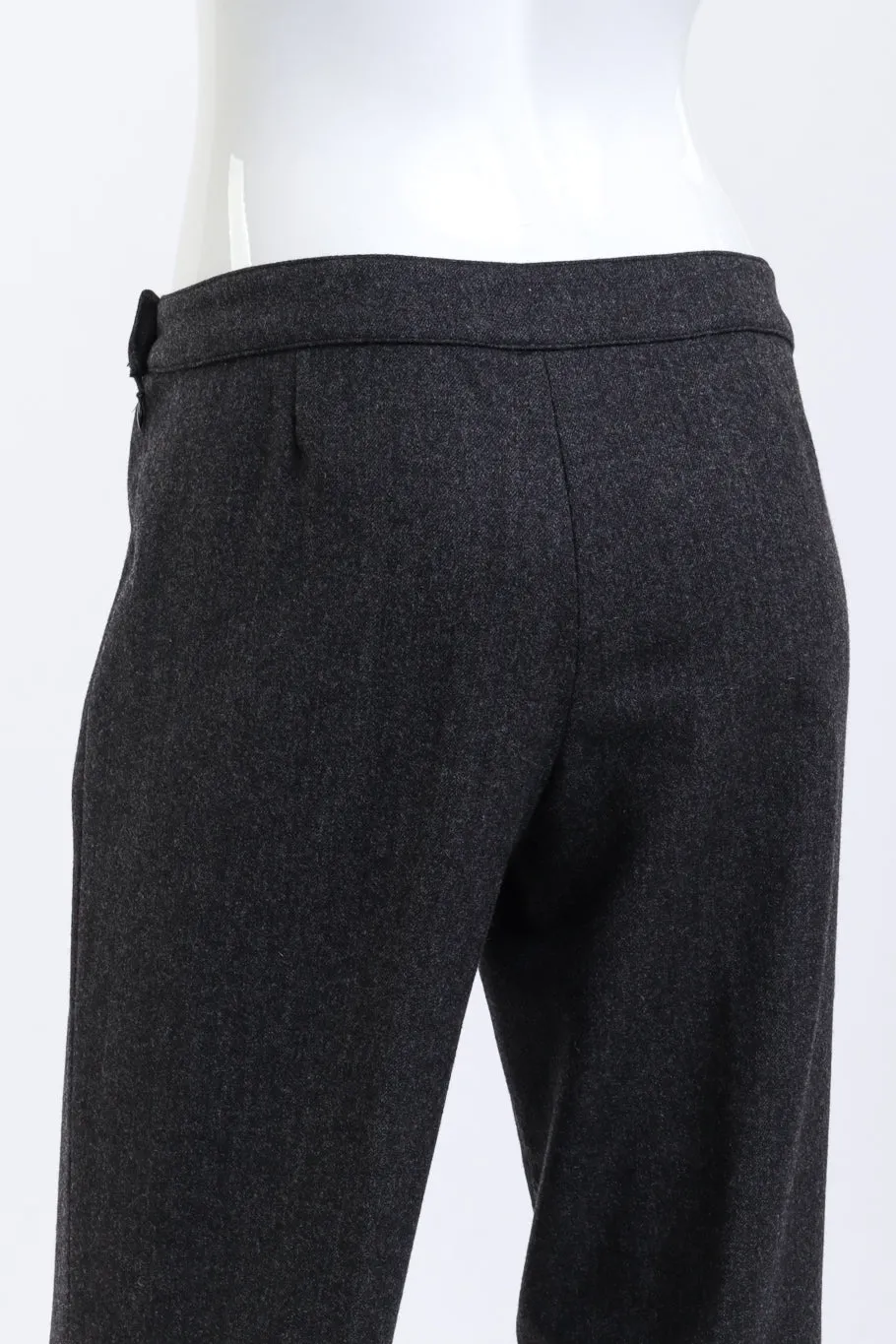 Wool Blend Western Pant