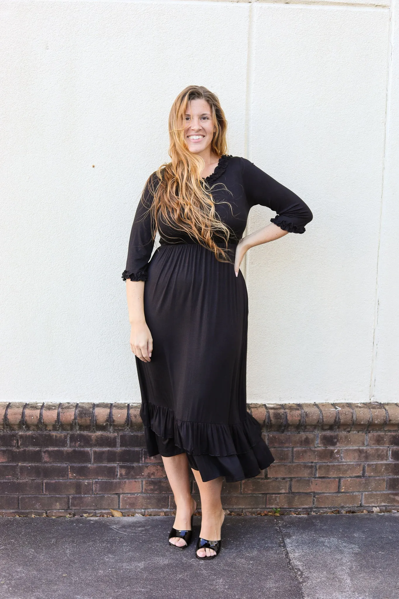 Wren Ruffle Dress
