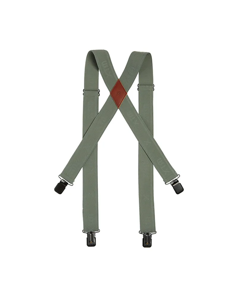 XTM Braces Suspenders - Leaf Green