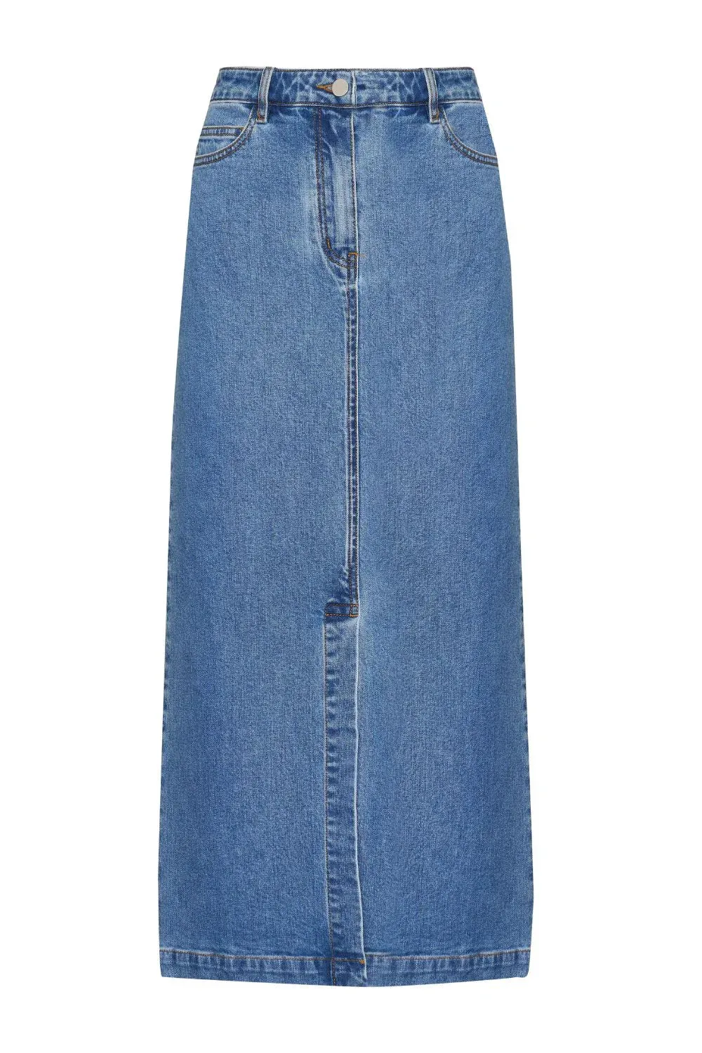 Zoe Kratzmann, Meridian Skirt | Mid Wash Denim